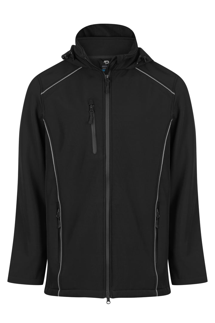 1531 - Aussie Pacific - Aspen Men's Jacket Softshell - Black
