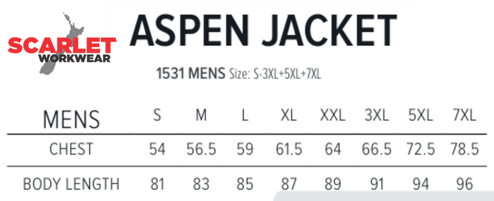 1531 - Aussie Pacific - Aspen Men's Jacket Softshell - 10,000mm Waterproof
