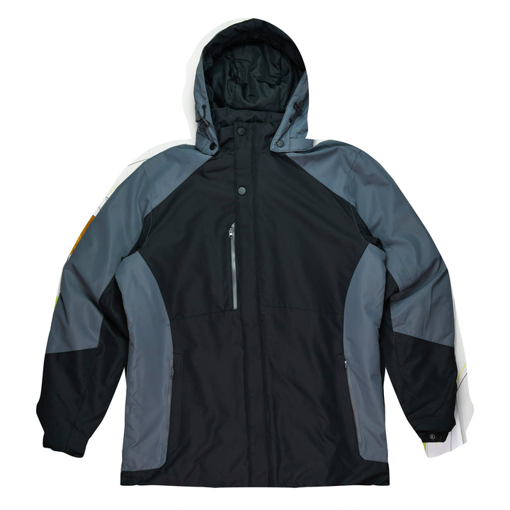 1518 - Aussie Pacific - Napier Mens Jacket Black/Grey