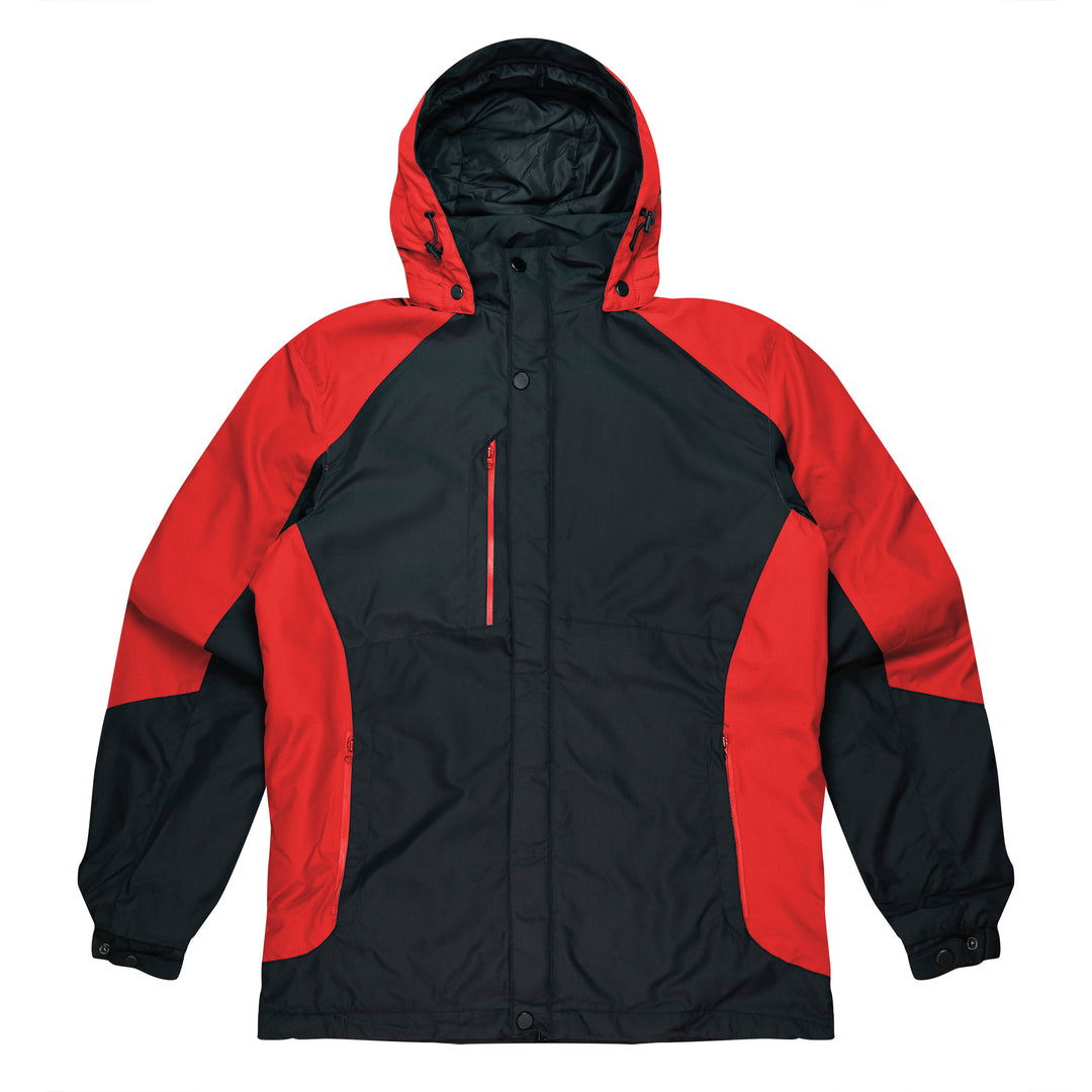 1518 - Aussie Pacific - Napier Mens Jacket Black/Red 