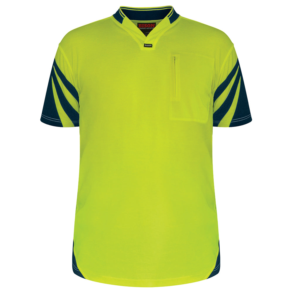 231011 - Day Only Quick-Dry Cotton Backed Polo Yellow