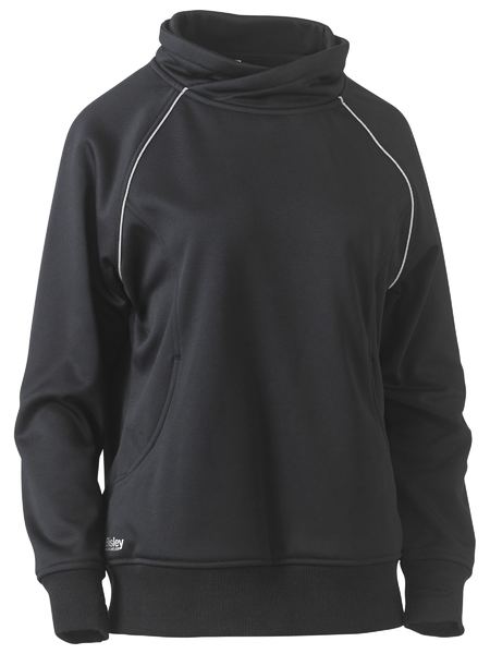 BKL6924 - Bisley - Women's Long Sleeve Work Jumper Black 