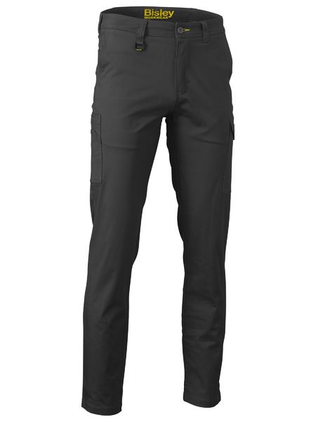 BPC6008 - Bisley - Stretch Cotton Drill Cargo Pants Charcoal