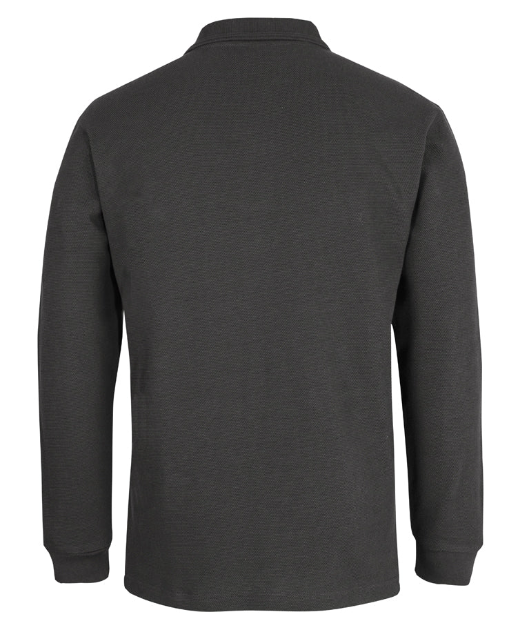2PCL - JB's Wear - L/S 320g Popcorn Cotton Polo