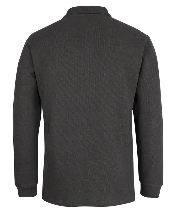 2PCL - JB's Wear - L/S 320g Popcorn Cotton Polo