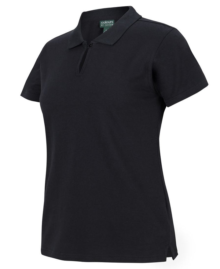 2STS1 - Colours of Cotton - Ladies Cotton S/S Stretch Polo