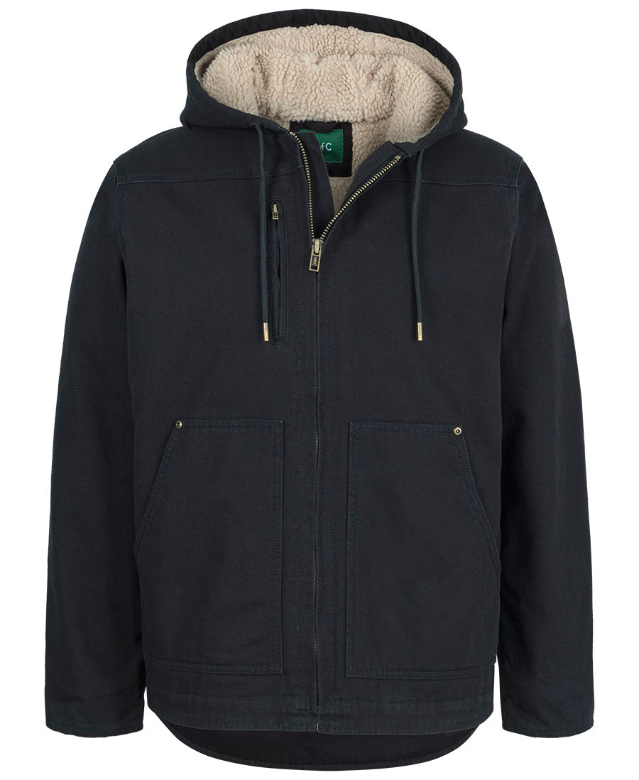 3BHJ - JB's Wear - Canvas C of C Hooded Barn Jacket