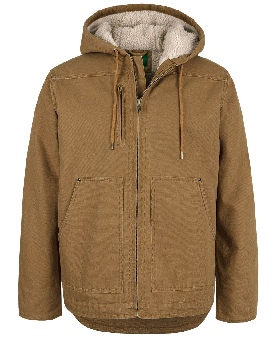 3BHJ - JB's Wear - Canvas C of C Hooded Barn Jacket