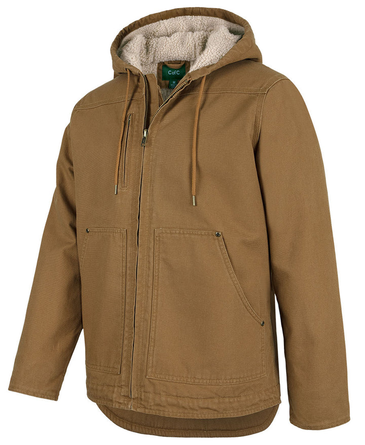 3BHJ - JB's Wear - Canvas C of C Hooded Barn Jacket
