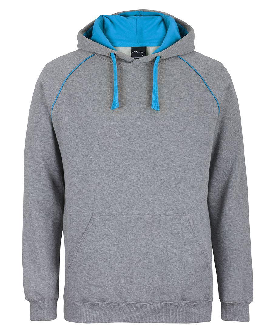 3CFH - JB's Wear - Contrast Hoodie - 80% Cotton - 310gsm - 12 colour choices