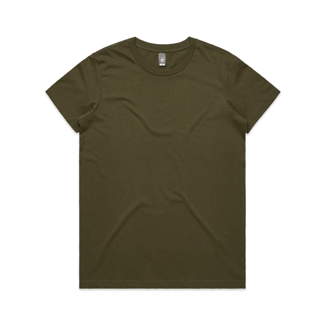 4001 - AS Colour - Womens Maple Tee Army