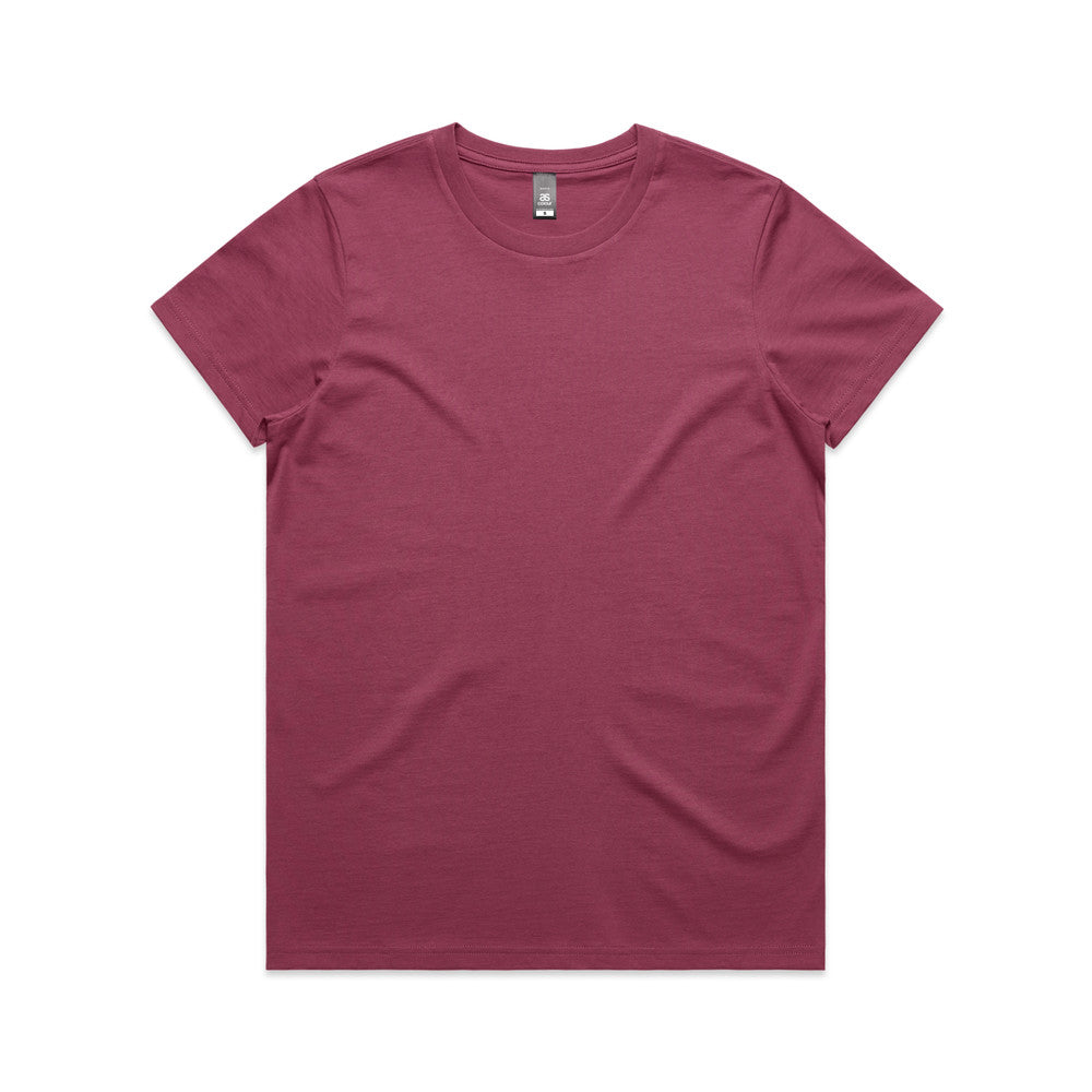 4001 - AS Colour - Womens Maple Tee - Light & Bright Colours