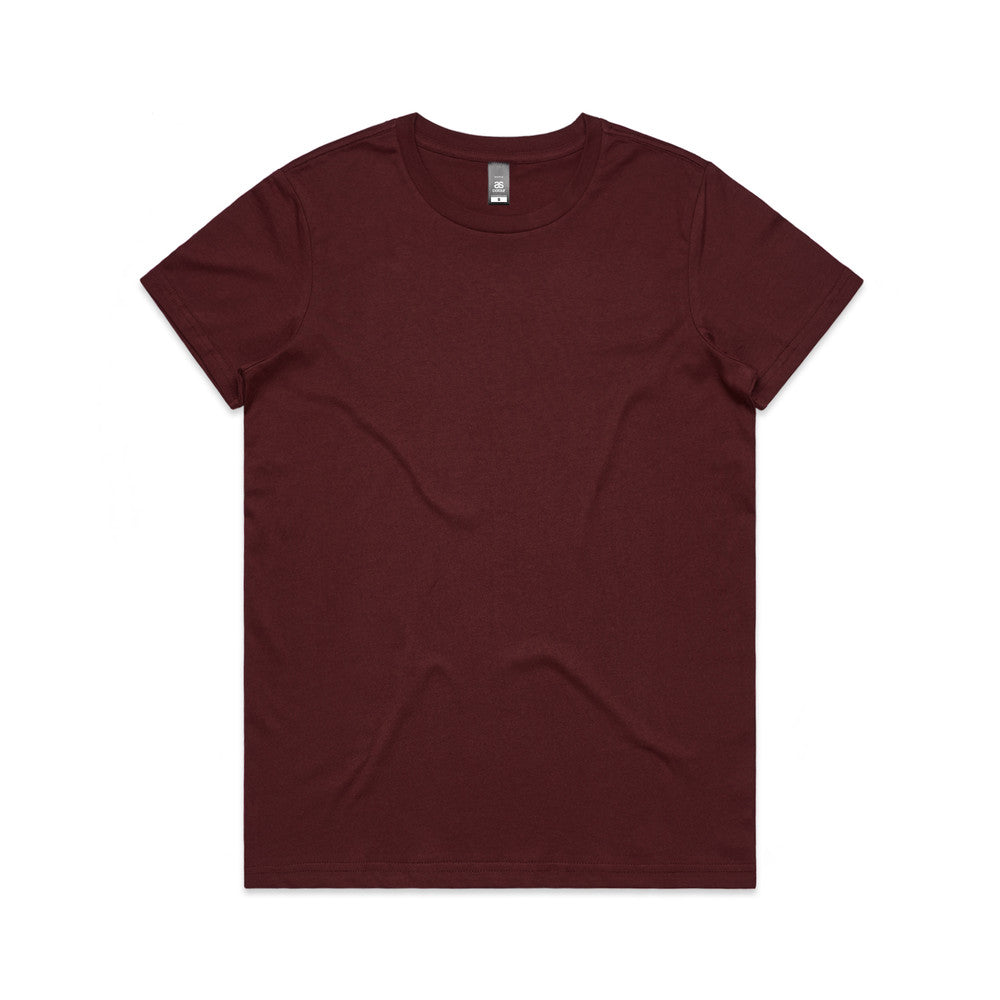 4001 - AS Colour - Womens Maple Tee - Dark Colours