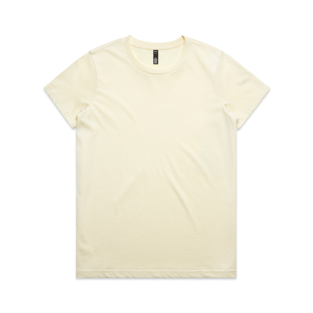 4001 - AS Colour - Womens Maple Tee Butter