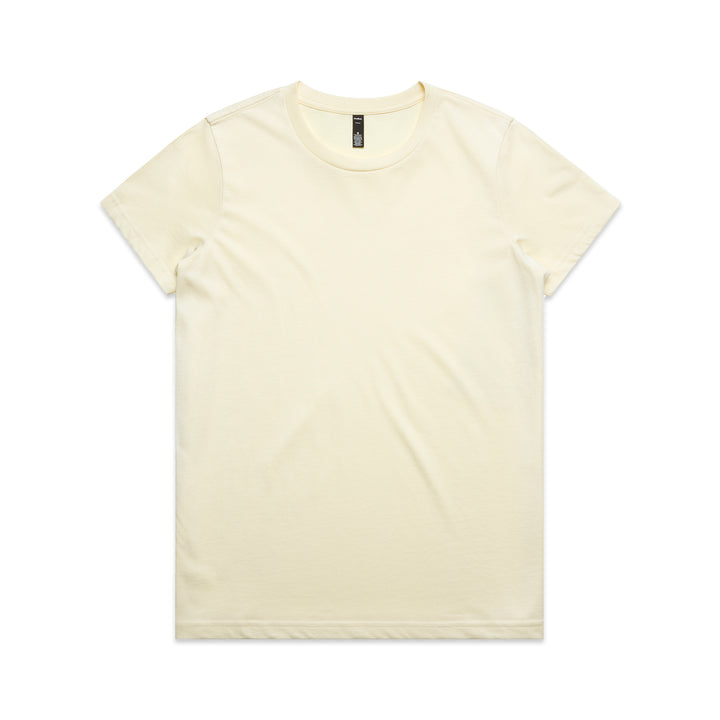 4001 - AS Colour - Womens Maple Tee Butter