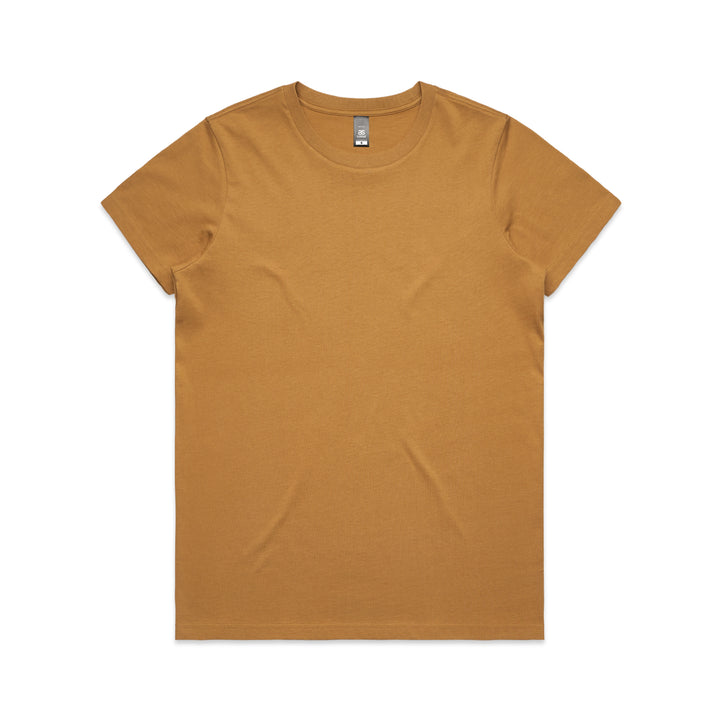 4001 - AS Colour - Womens Maple Tee Camel