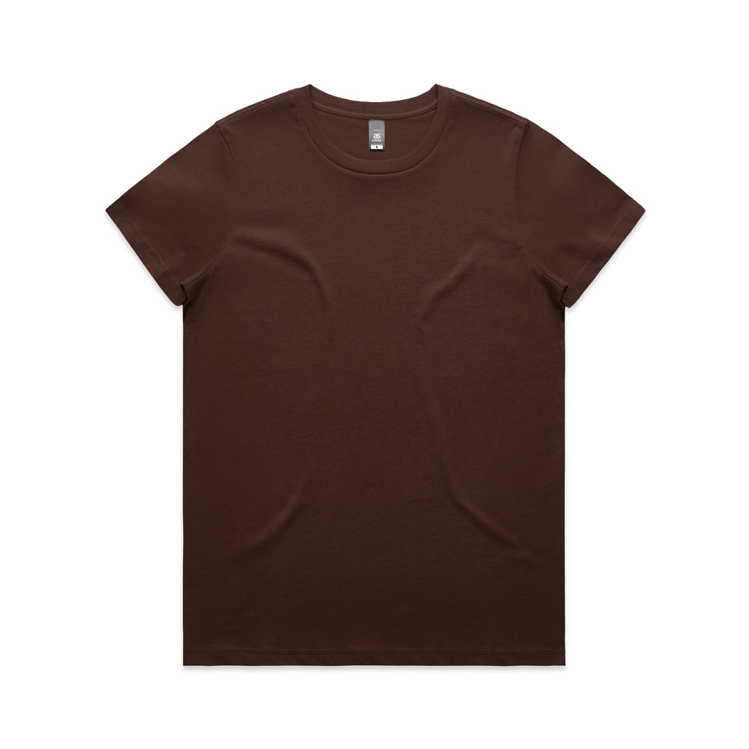 4001 - AS Colour - Womens Maple Tee Chestnut