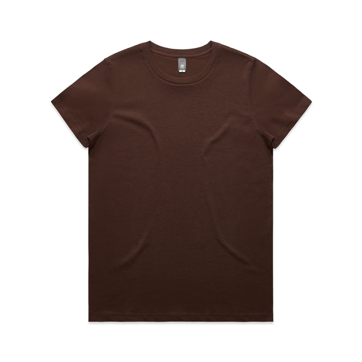 4001 - AS Colour - Womens Maple Tee Chestnut