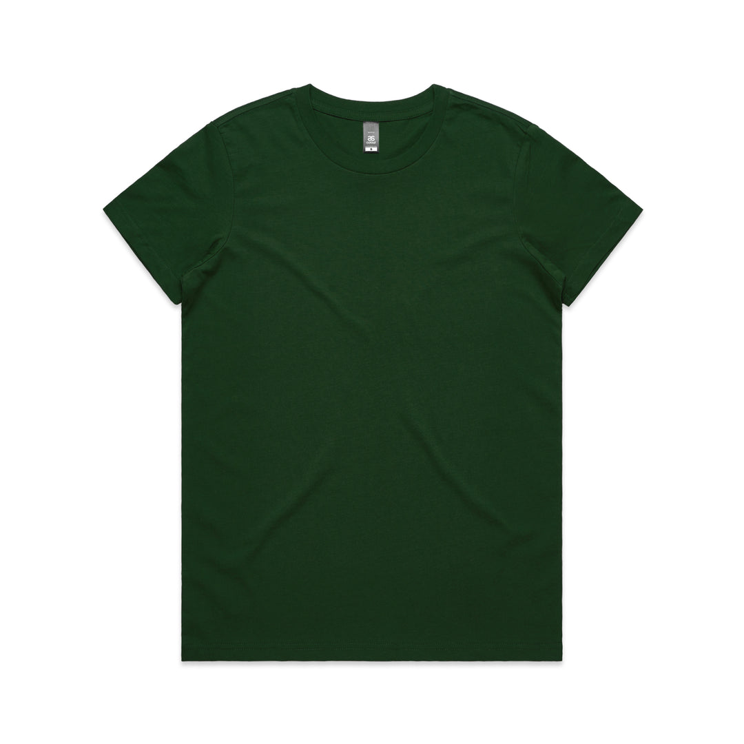 4001 - AS Colour - Womens Maple Tee Forest Green