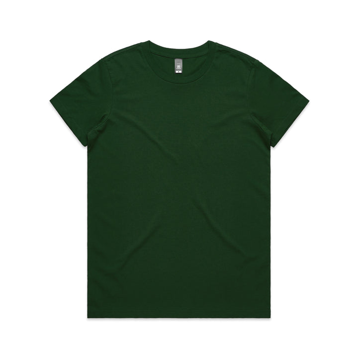4001 - AS Colour - Womens Maple Tee Forest Green