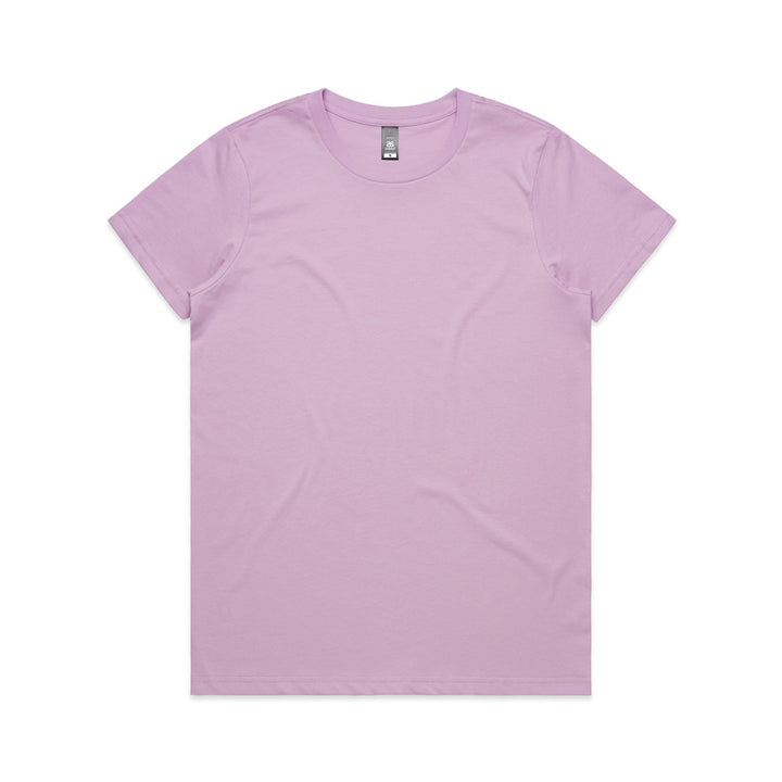 4001 - AS Colour - Womens Maple Tee - Light & Bright Colours