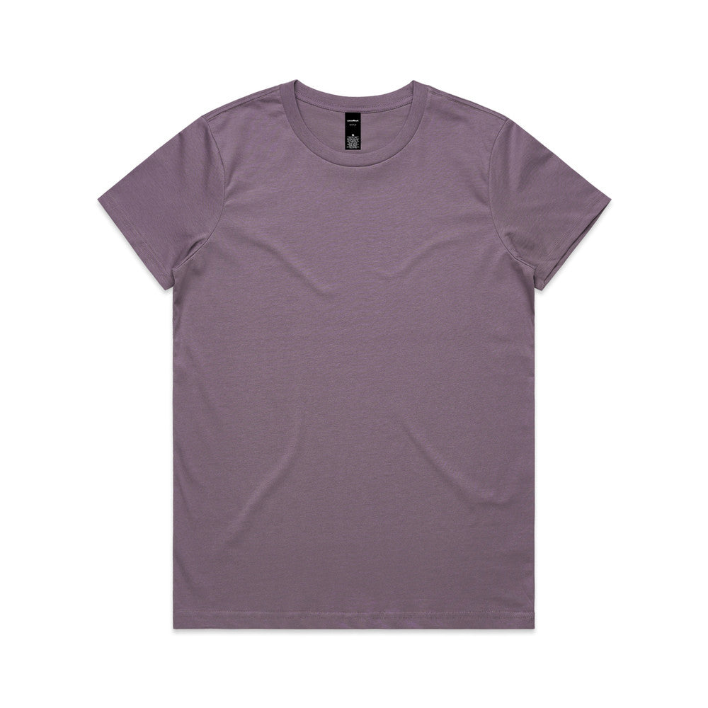 4001 - AS Colour - Womens Maple Tee - Light & Bright Colours