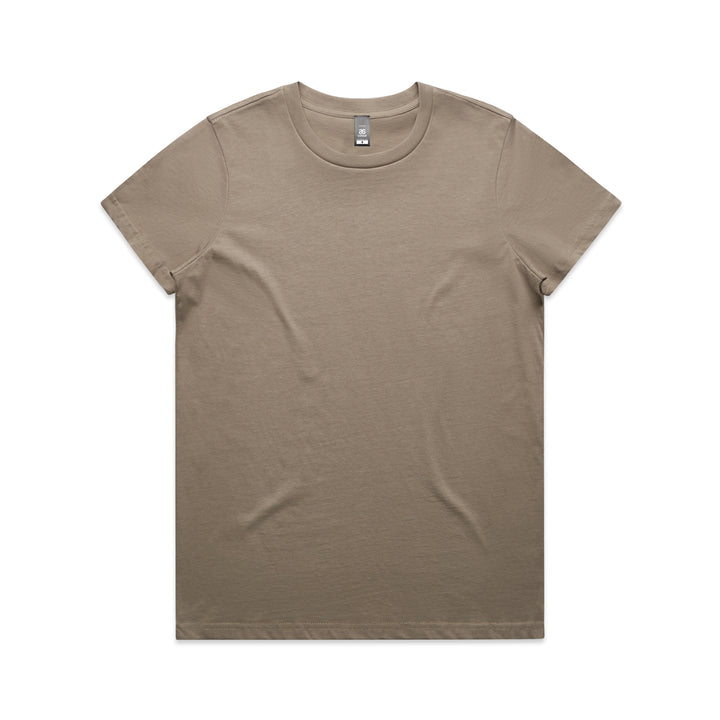 4001 - AS Colour - Womens Maple Tee Mushroom