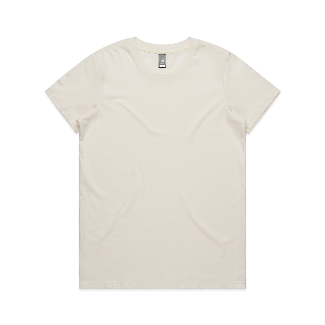 4001 - AS Colour - Womens Maple Tee Natural
