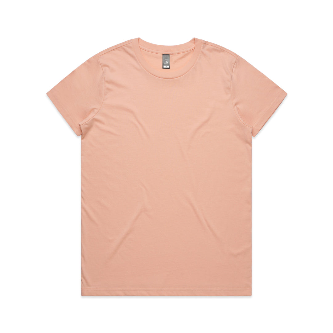 4001 - AS Colour - Womens Maple Tee Pale Pink