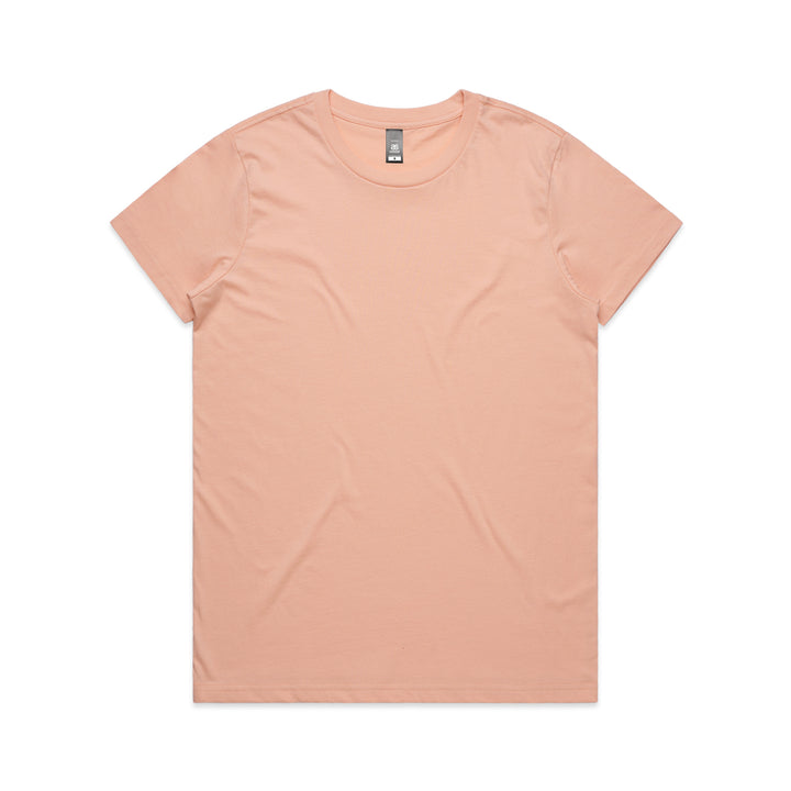 4001 - AS Colour - Womens Maple Tee Pale Pink