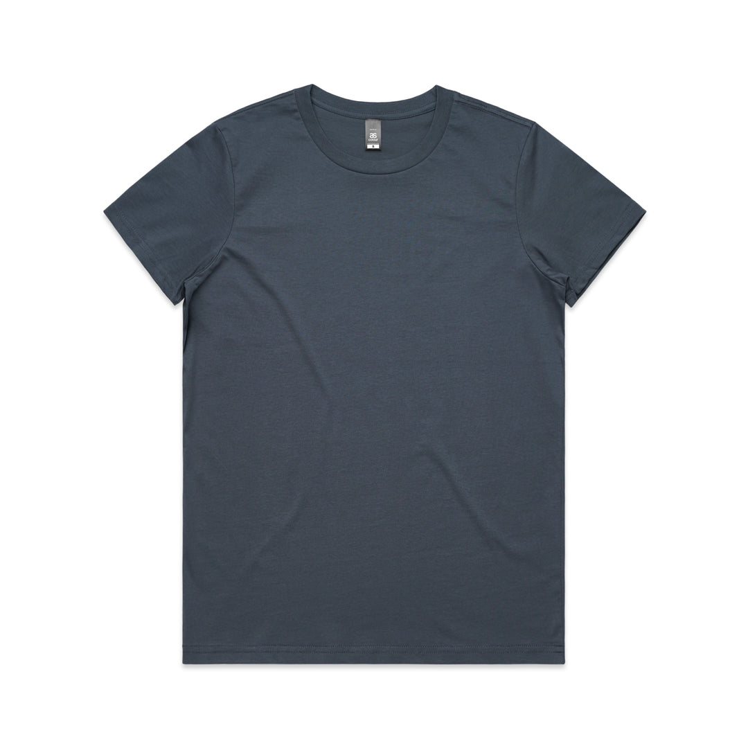 4001 - AS Colour - Womens Maple Tee Petrol Blue