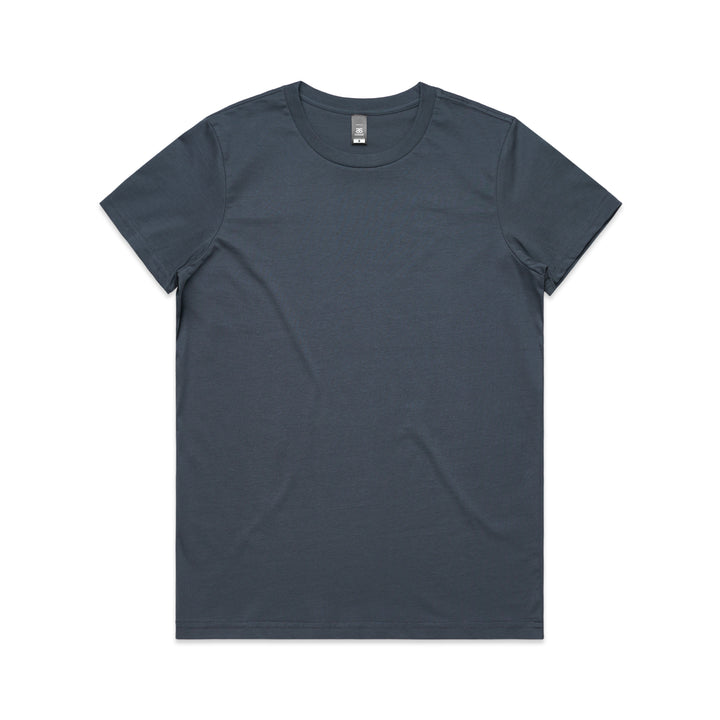 4001 - AS Colour - Womens Maple Tee Petrol Blue