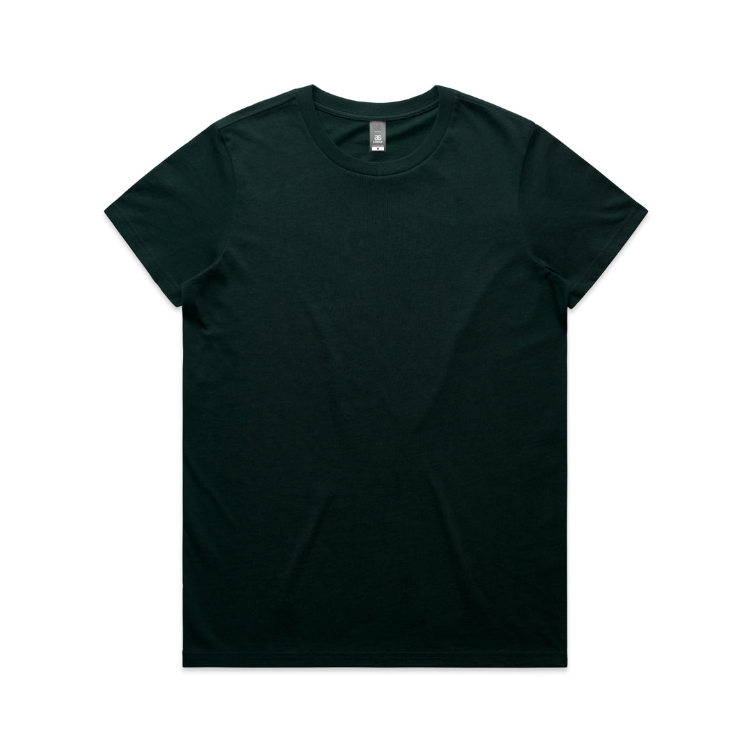 4001 - AS Colour - Womens Maple Tee Pine Green