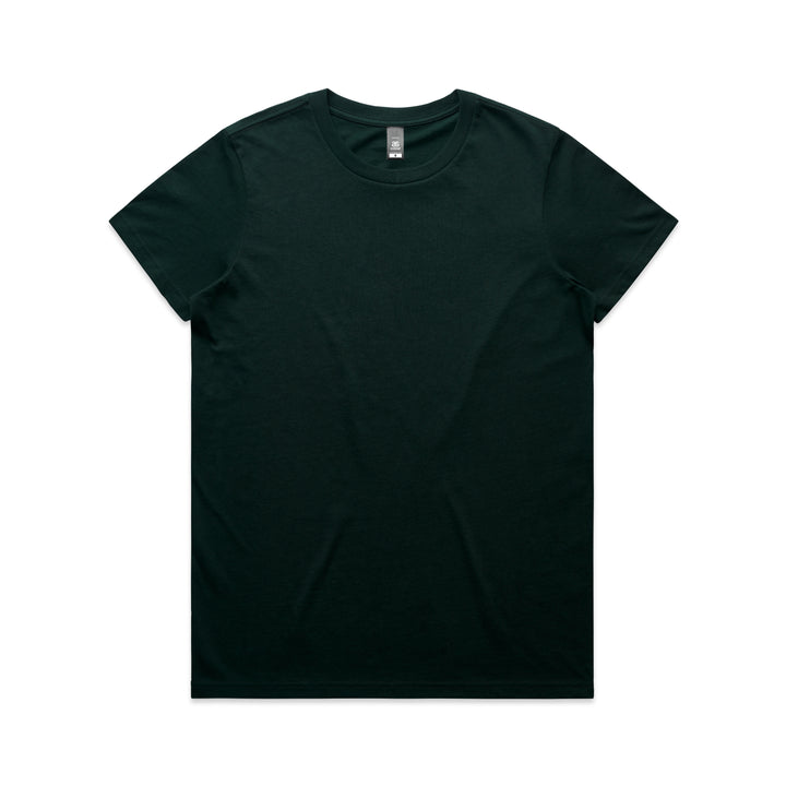 4001 - AS Colour - Womens Maple Tee Pine Green
