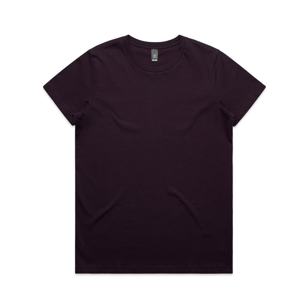 4001 - AS Colour - Womens Maple Tee - Dark Colours