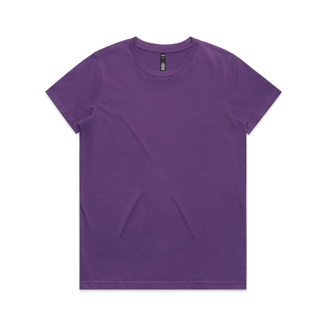 4001 - AS Colour - Womens Maple Tee Purple