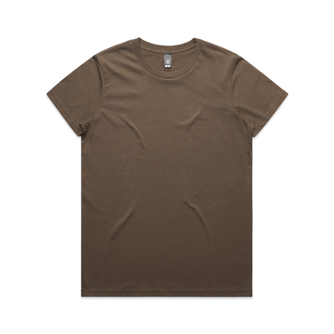 4001 - AS Colour - Womens Maple Tee Walnut