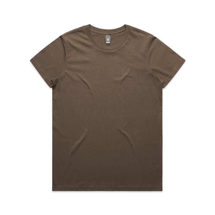 4001 - AS Colour - Womens Maple Tee Walnut