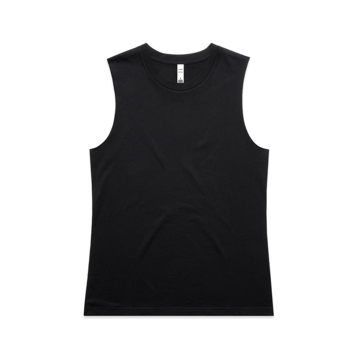 4017 - AS Colour - Womens Maple Tank Black