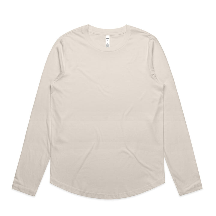 4021 - AS Colour - Wo's Maple Curve L/S Bone