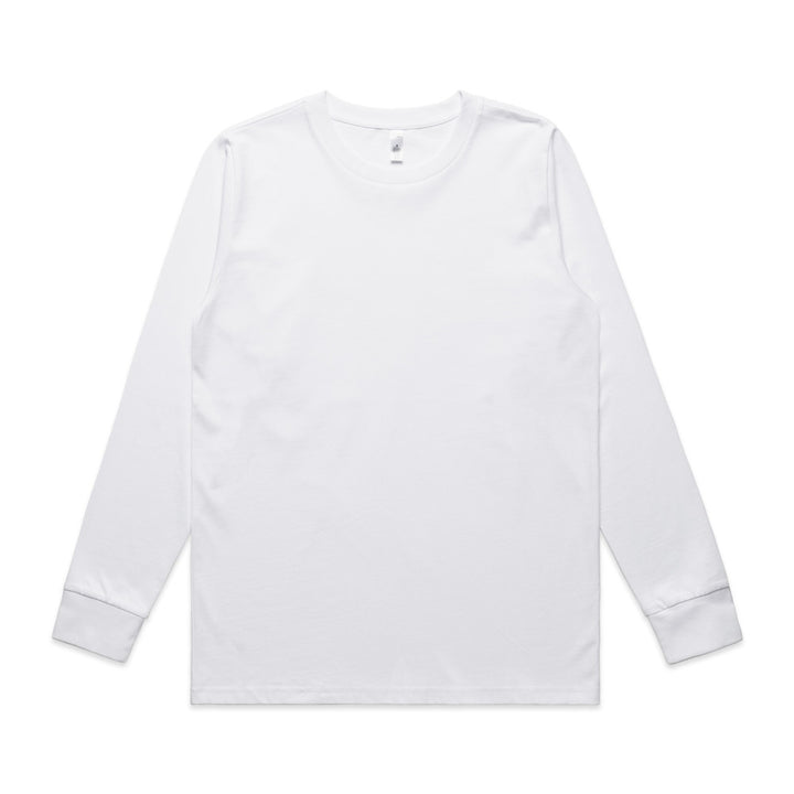 4073 - AS Colour - Wo's Classic L/S Tee White