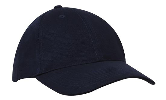 4199 - Headwear - Brushed Heavy Cotton Cap Navy