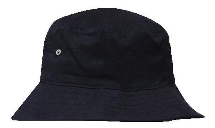4223 - Headwear - Brushed Sports Twill Bucket Hat with sandwich trim options