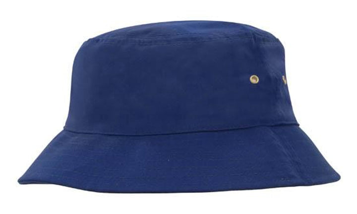 4223 - Headwear - Brushed Sports Twill Bucket Hat with sandwich trim options