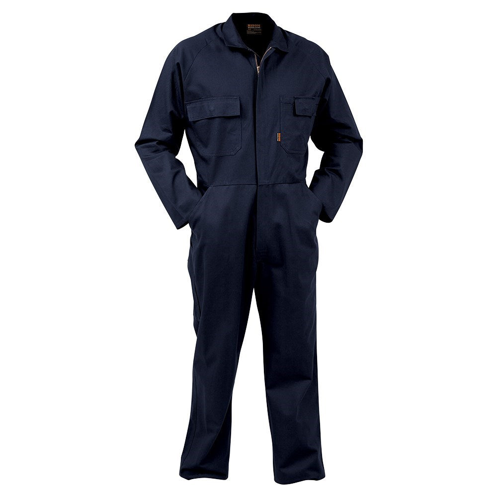 430012 - Bison - Workzone Polycotton Zip Overall 