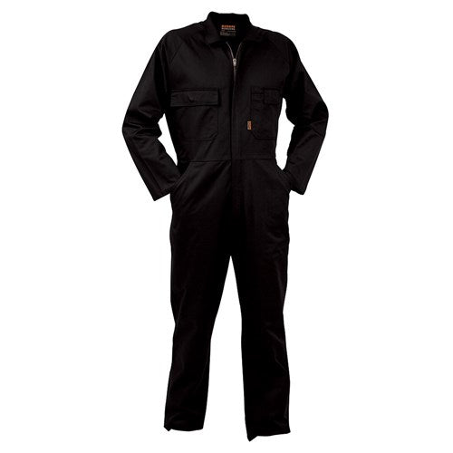 430023 - Bison - Overall Workzone Cotton Zip Black