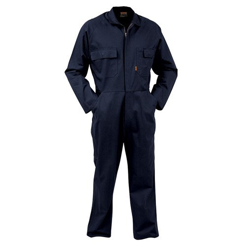 430023 - Bison - Overall Workzone Cotton Zip Navy