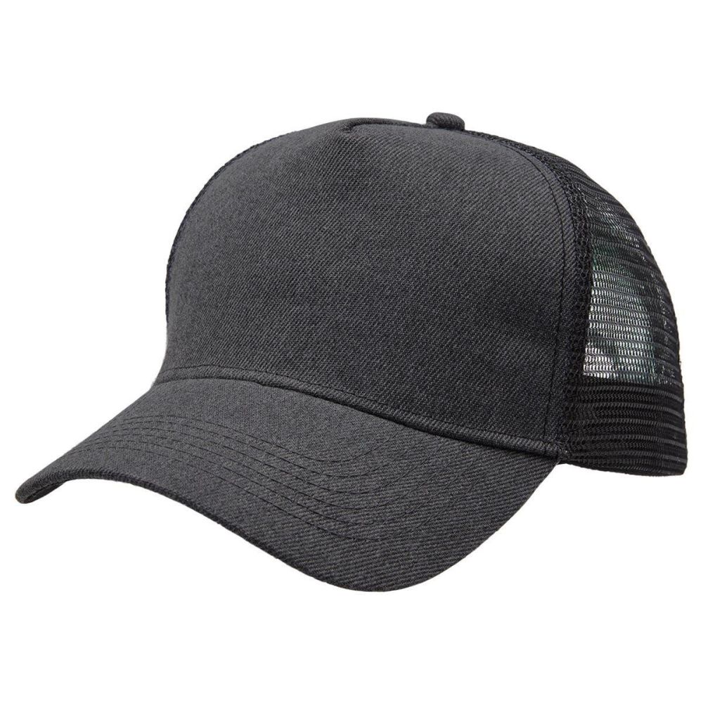 4395 - Legend Life - Heathered Mesh Trucker - Carbon