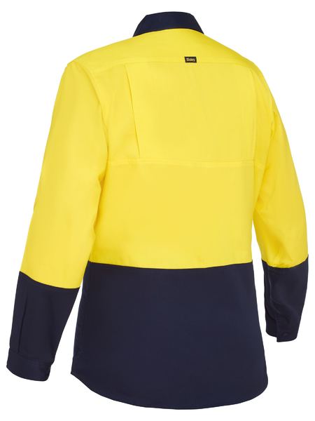 BL6895 - Bisley - Women's Cool Lightweight Hi-Vis Drill Shirt