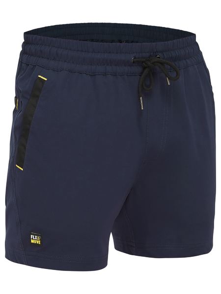 BSH1331 - Bisley - Flx & Move™ 4-Way Stretch Elastic Waist Short Navy